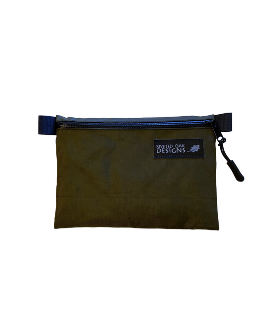 Olive Green Ecopak EXP200 Zipper Pouch - Multiple Sizes