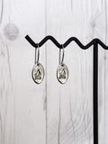 Campfire Oval Stainless Steel Earrings