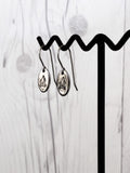 Campfire Oval Stainless Steel Earrings