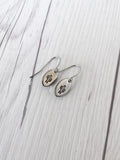 Cactus Steel Earrings - Riveted Oak Designs