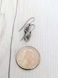 Campfire Oval Stainless Steel Earrings