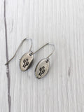 Cactus Steel Earrings - Riveted Oak Designs