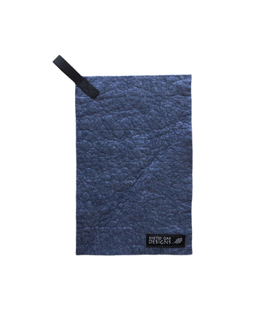 6"x9" Blue Trail Towel Mini - Backpacking Towel - Backpacking Hygiene - Reusable Wipe - Chamois Towel - Travel Towel
