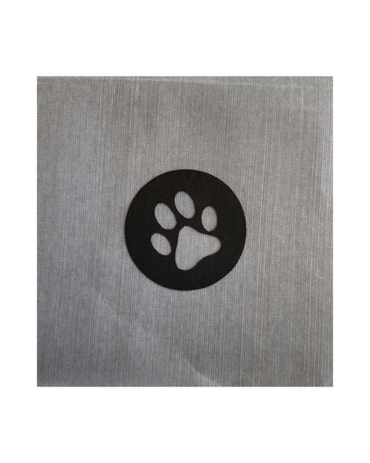 Dog Supplies Circle Sticker - Paw Print Sticker - Backpack Organization - Backpacker Gift - Pouch Labels