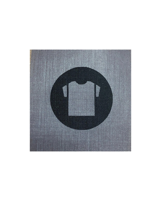 Clothing Circle Sticker - Clothes Sticker - Clothing Sticker - Backpack Organization - Backpacker Gift - Pouch Labels