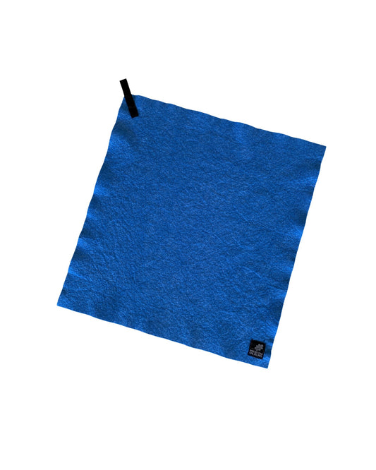 14"x15" Royal Blue Trail Towel Lite - Backpacking Towel - Ultralight Towel - Ultralight Backpacking - Chamois Towel - Travel Towel