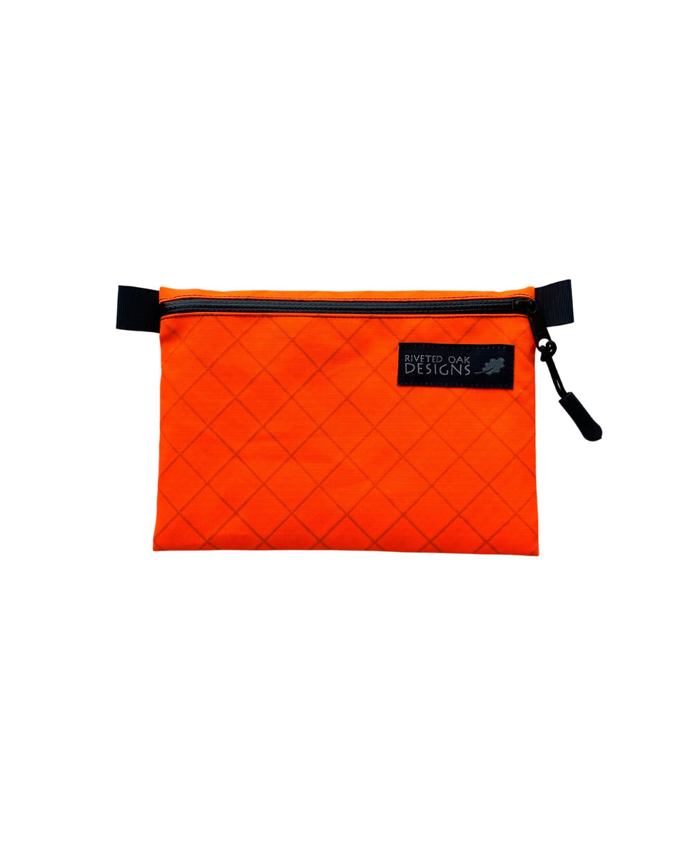 Orange Recycled Ecopak EXP200 Zipper Pouch - 5