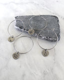 Outdoor Adventures Stainless Steel Wineglass Charms