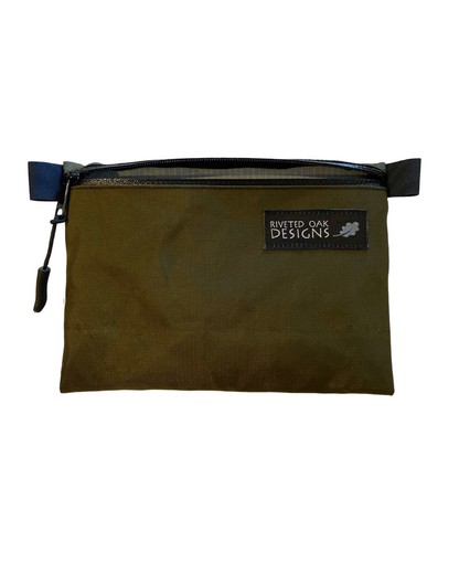 Olive Green Ecopak EXP200 Zipper Pouch - Multiple Sizes