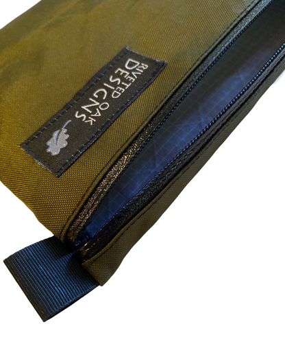 Olive Green Ecopak EXP200 Zipper Pouch - Multiple Sizes