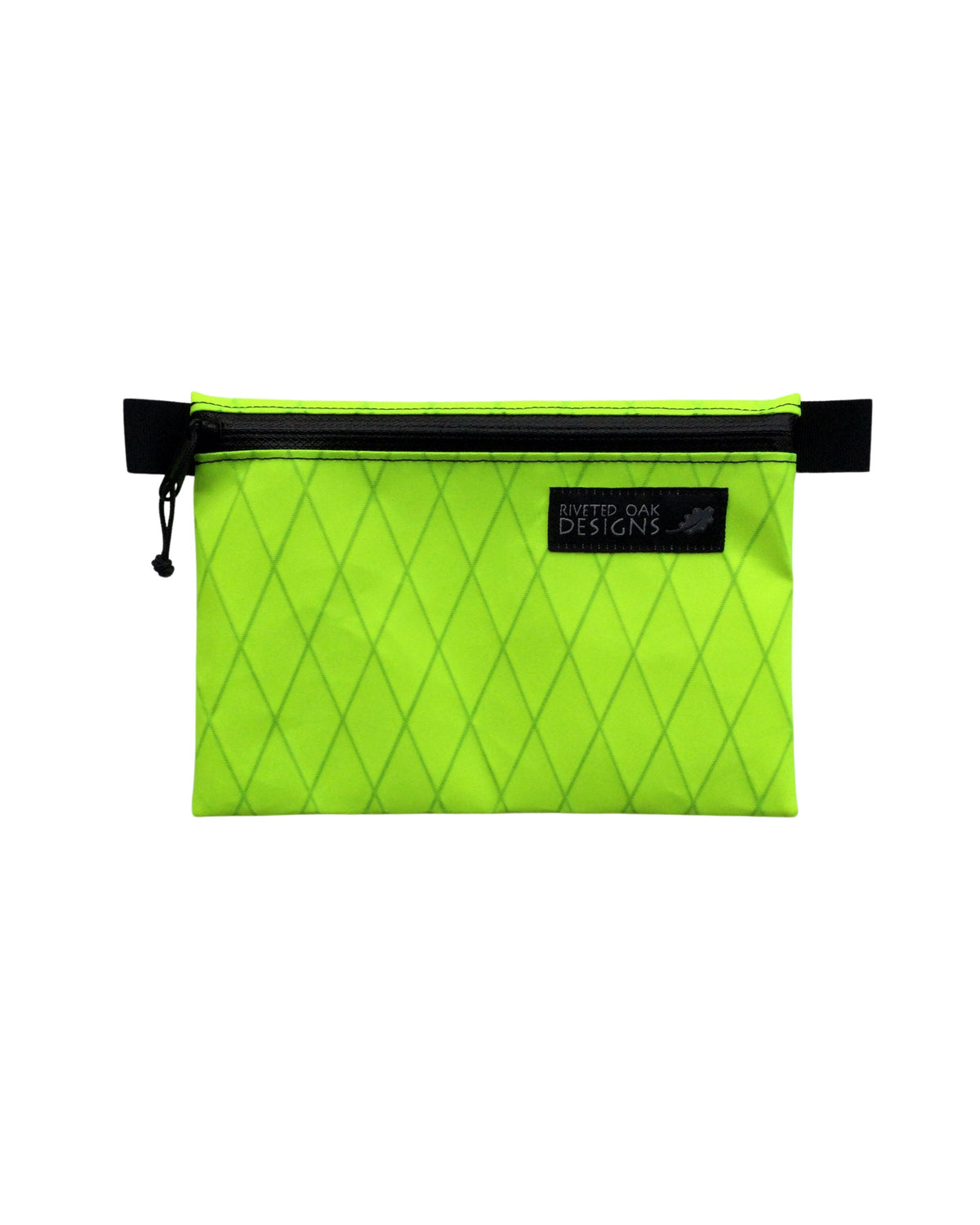 Safety Yellow X-Pac VX25 Zipper Pouch - Ultralight Pouch - Emergency Pouch - Ultralight Backpacking Gear - Multiple Sizes