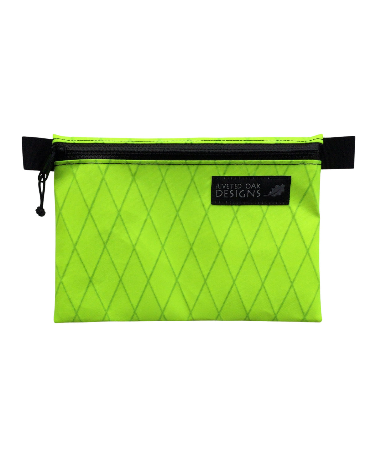 Safety Yellow X-Pac VX25 Zipper Pouch - Ultralight Pouch - Emergency Pouch - Ultralight Backpacking Gear - Multiple Sizes