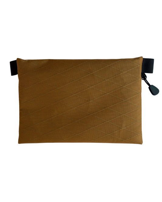 Coyote Brown X-Pac VX21 Zipper Pouch - 5"x7"