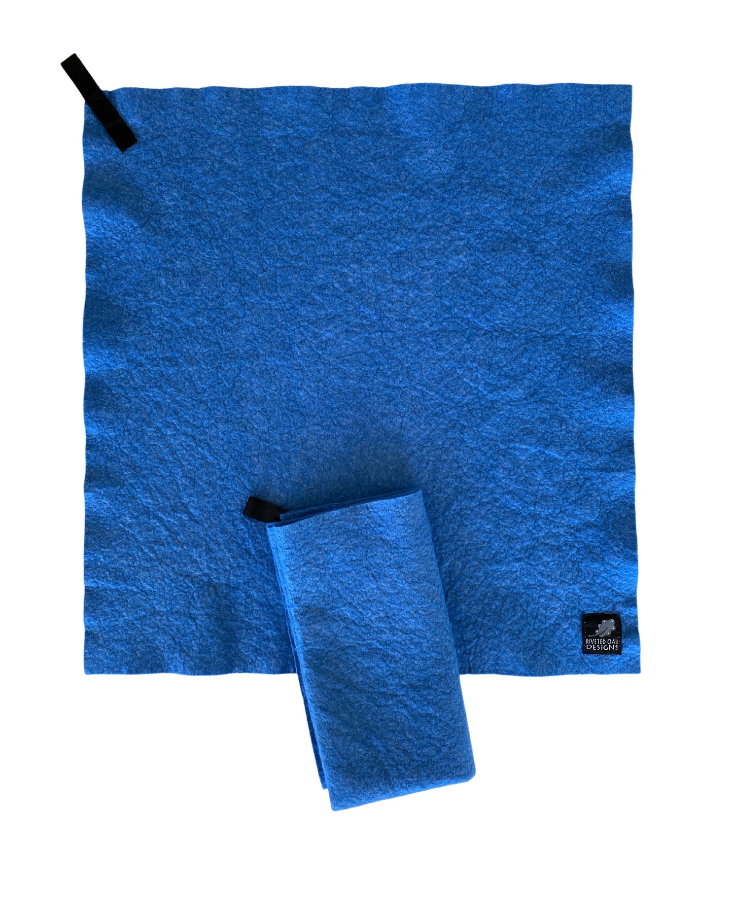 14"x15" Royal Blue Trail Towel Lite - Backpacking Towel - Ultralight Towel - Ultralight Backpacking - Chamois Towel - Travel Towel