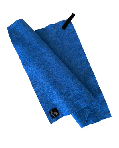 14"x15" Royal Blue Trail Towel Lite - Backpacking Towel - Ultralight Towel - Ultralight Backpacking - Chamois Towel - Travel Towel