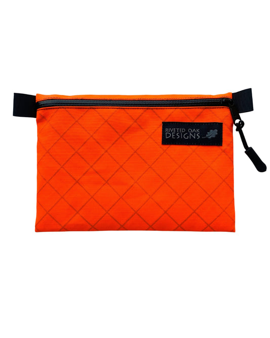 Orange Recycled Ecopak EXP200 Zipper Pouch - 5"x7"