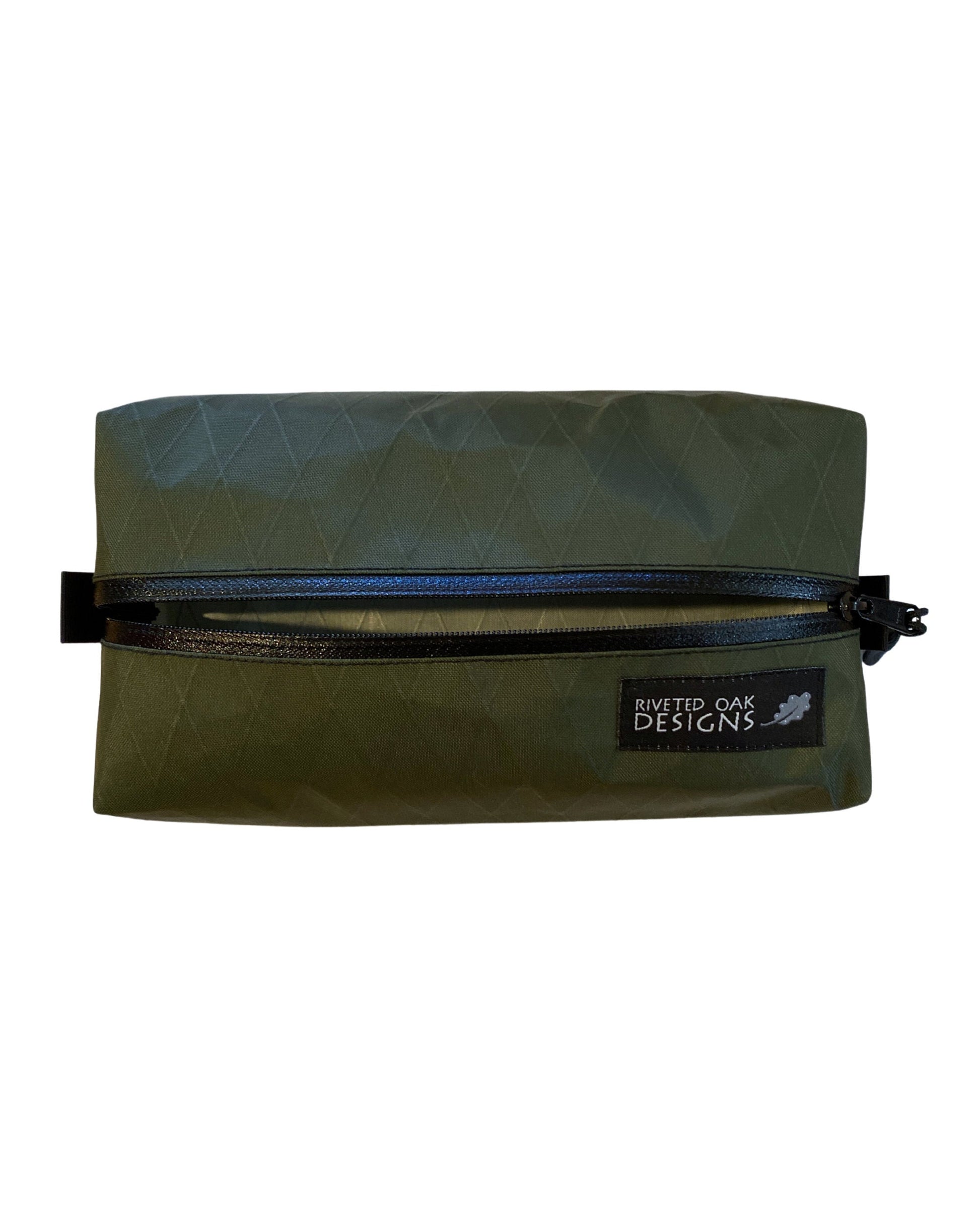 Olive Green X-Pac VX21 Box Pouch - 8”x4”x2"