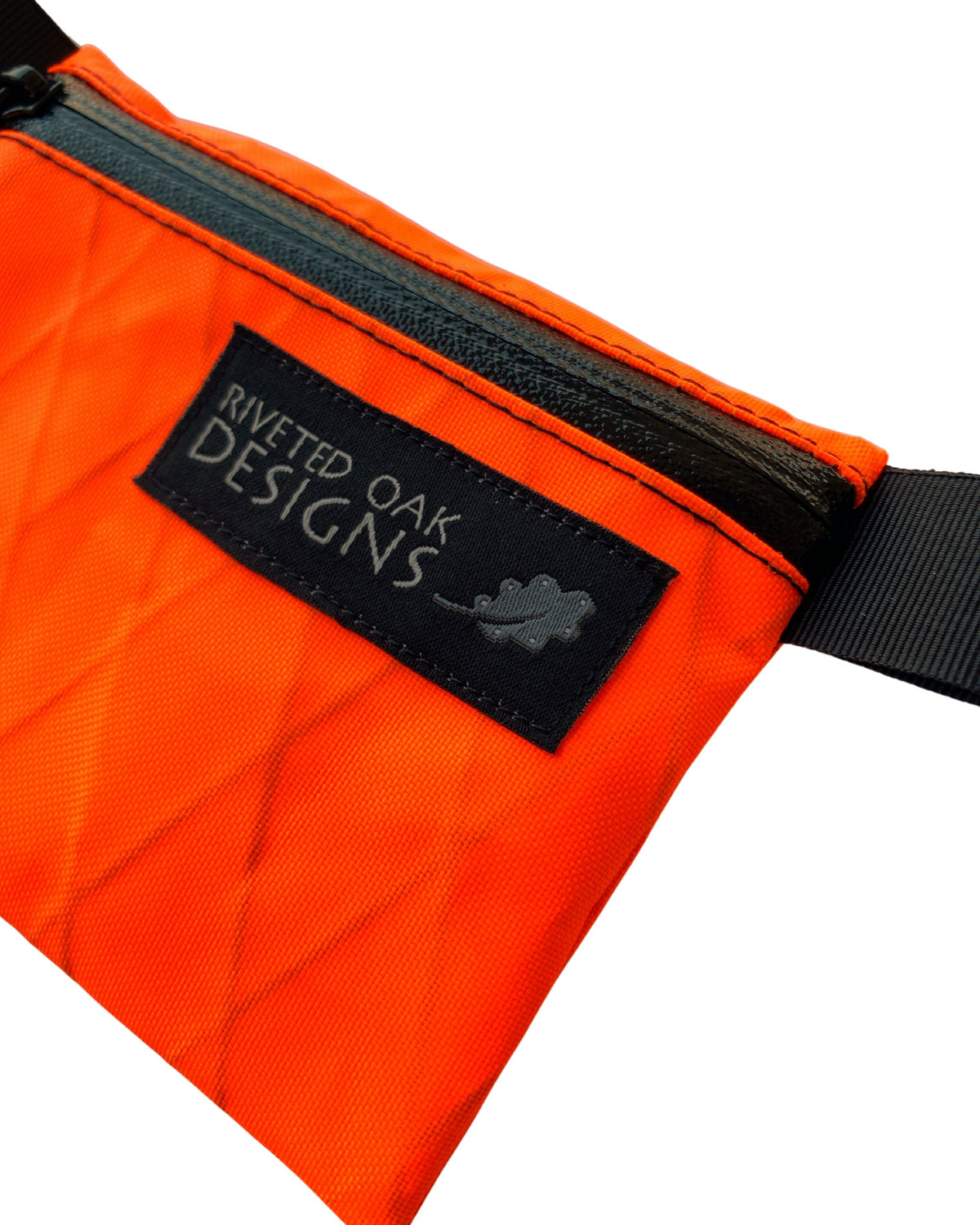 Safety Orange X-Pac VX25 Zipper Pouch - Multiple Sizes