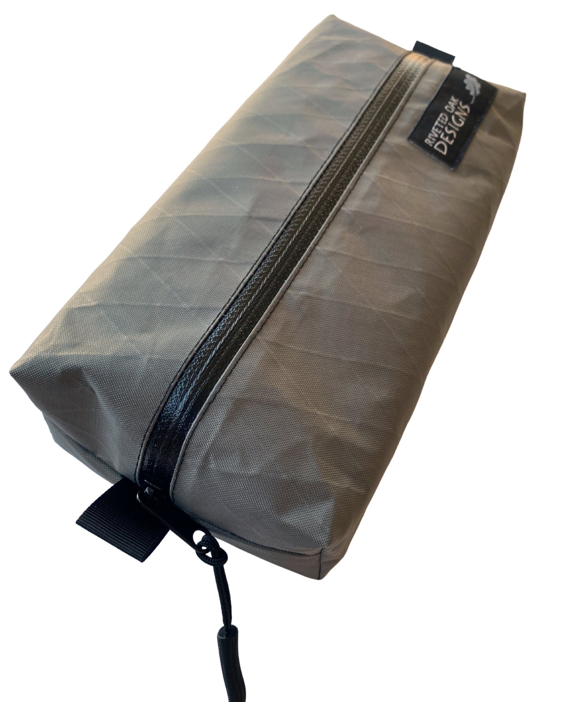 Gray 8”x4”x2" X-Pac VX21 Box Pouch - Ultralight Backpacking Gear - EDC Pouch