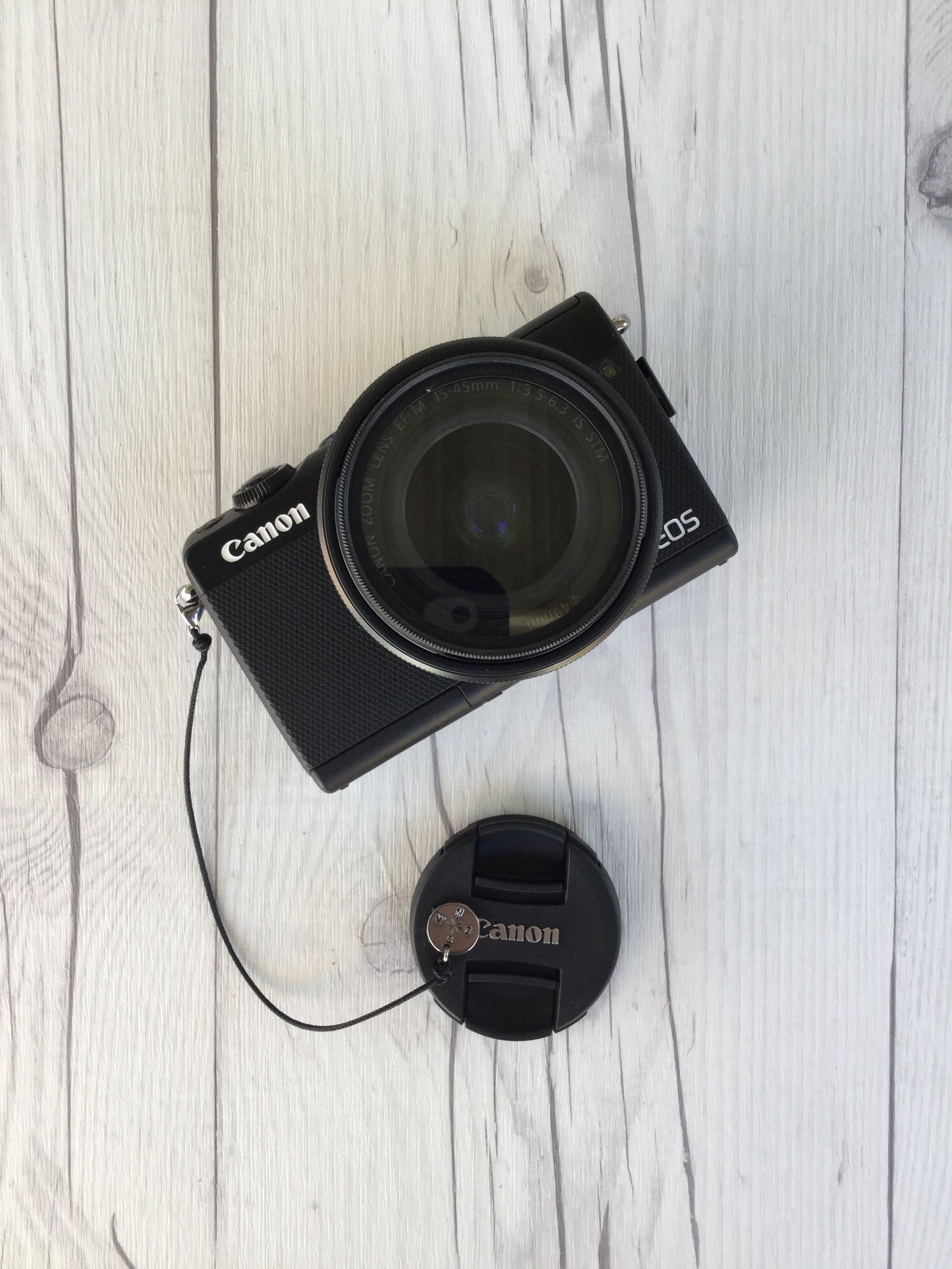 Vintage Bicycle Camera Lens Cap Leash