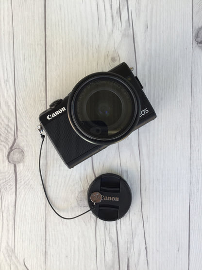Vintage Bicycle Camera Lens Cap Leash