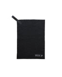 6"x9" Black Trail Towel Mini - Backpacking Towel - Backpacking Hygiene - Reusable Wipe - Chamois Towel - Travel Towel