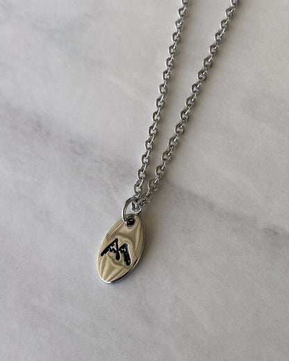 Mountain Peaks Necklace - Mountains Necklace - 18" Stainless Steel Mountain Climber Necklace - Hiker Gift  - Minimalist Explore Necklace