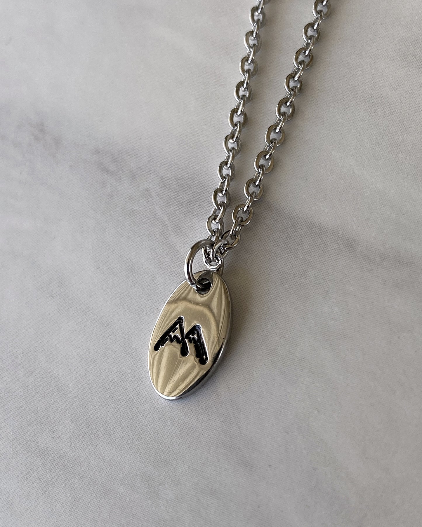 Mountain Peaks Necklace - Mountains Necklace - 18" Stainless Steel Mountain Climber Necklace - Hiker Gift  - Minimalist Explore Necklace