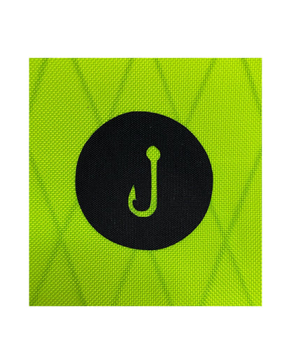 Fishing Gear Circle Sticker - Fishing Supplies Sticker - Fly Fishing Sticker - Backpack Organization - Hiker Gift - Ultralight Backpacking