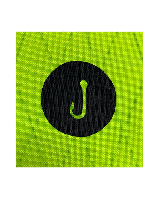 Fishing Gear Circle Sticker - Fishing Supplies Sticker - Fly Fishing Sticker - Backpack Organization - Hiker Gift - Ultralight Backpacking