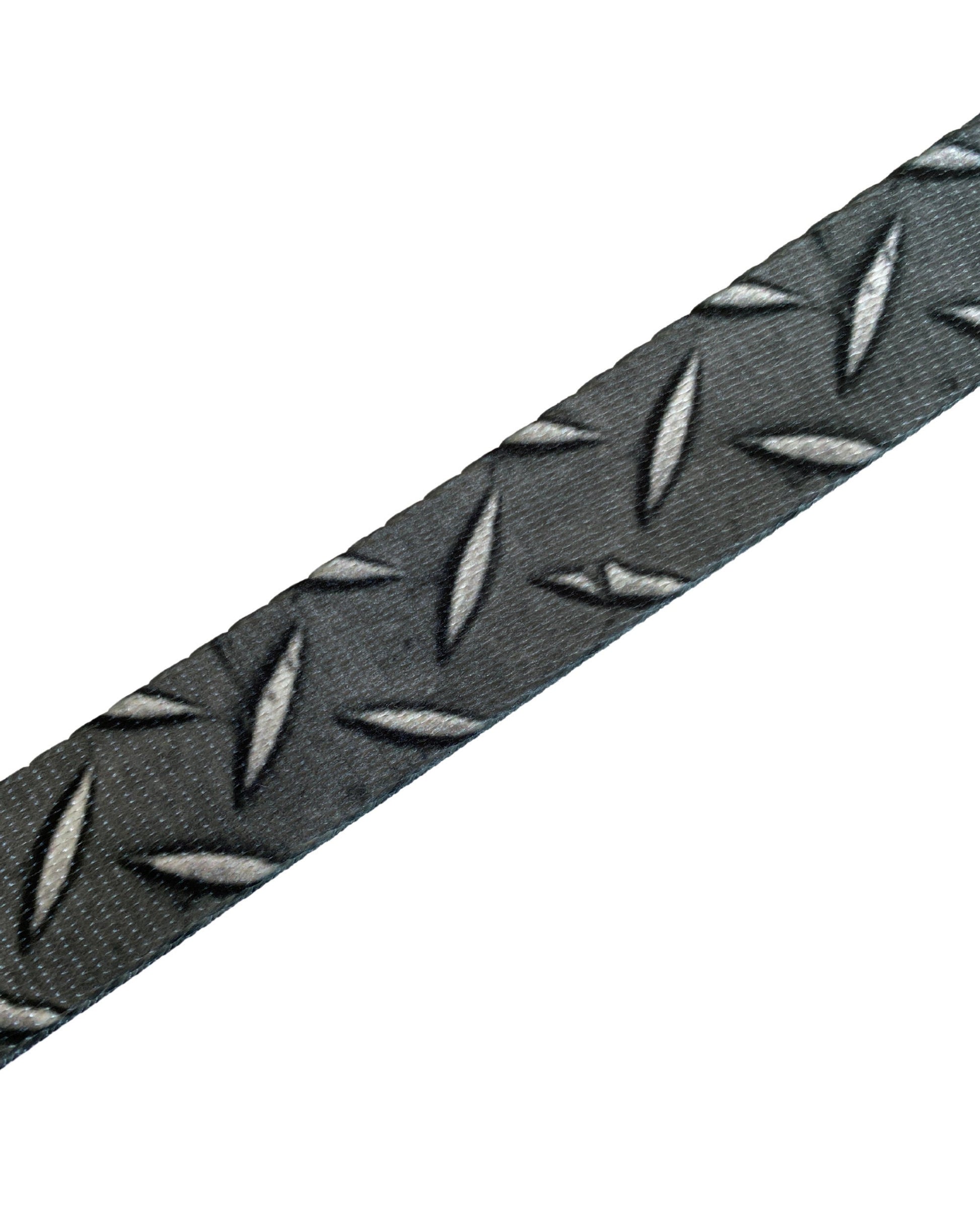 Gray Diamond Plate Webbing Double Slider Belt - 1" Grey Hiking Belt - Backpacking Belt - Fun Belt - Hiking Gear - Backpacking Gear