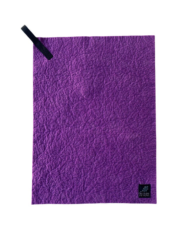 9"x12" LIMITED EDITION Purple Trail Towel Small - Backpacking Towel - Backpacking Hygiene - Reusable Wipe - Chamois Towel - Travel Towel