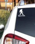 Sasquatch Car Decal - Outdoor Lover Gift - Bigfoot Decal - Hiking Sticker - Camping Sticker - Backpacking Sticker - Camping Decal