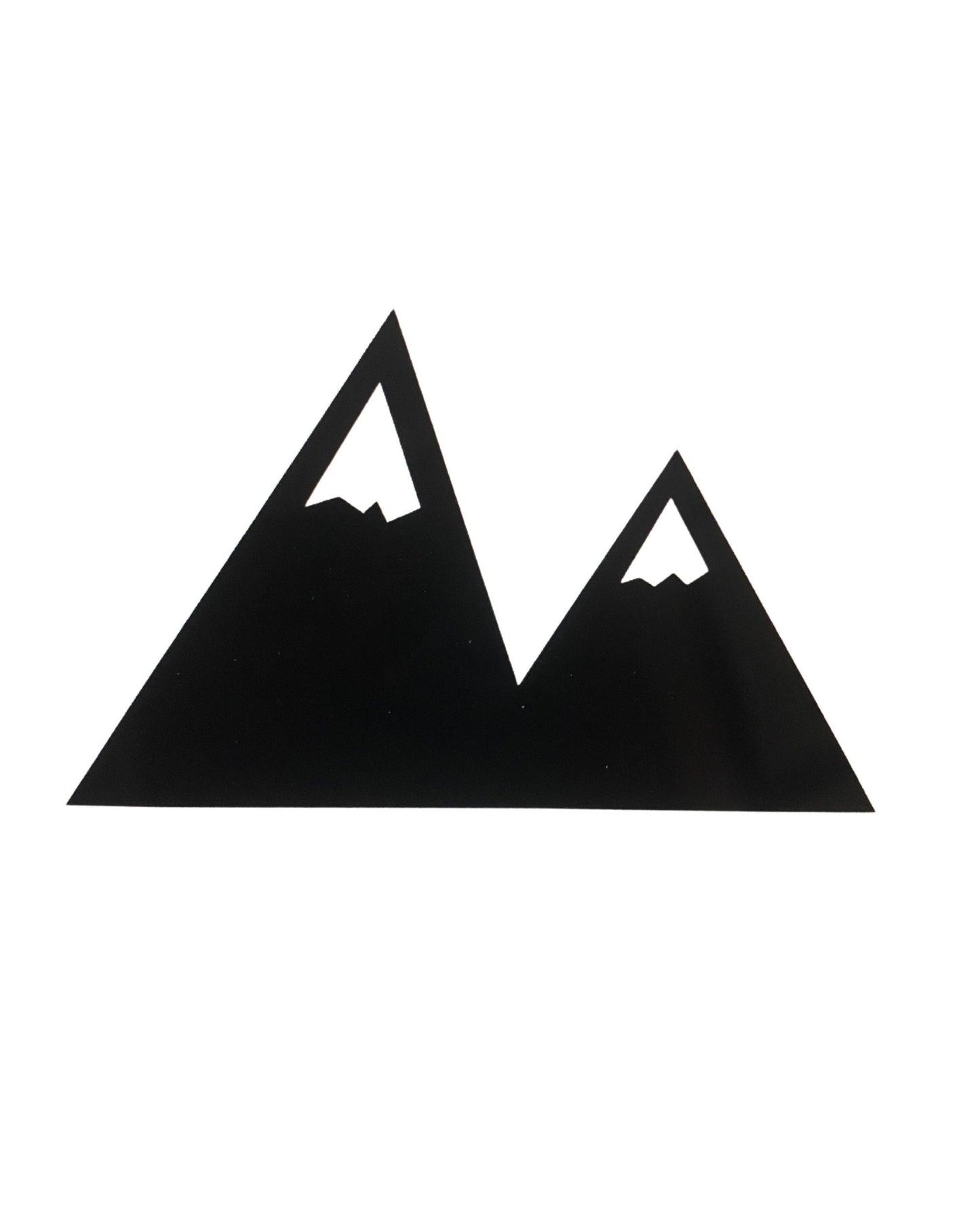 Mountains Car Decal - Mountain Sticker - Sierra Sticker - Hiking Sticker - Camping Sticker - Backpacking Sticker - Camping Decal