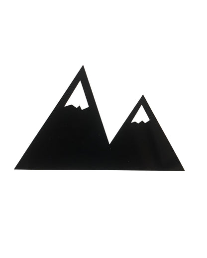 Mountains Car Decal - Mountain Sticker - Sierra Sticker - Hiking Sticker - Camping Sticker - Backpacking Sticker - Camping Decal