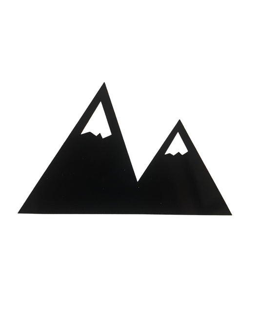 Mountains Car Decal - Mountain Sticker - Sierra Sticker - Hiking Sticker - Camping Sticker - Backpacking Sticker - Camping Decal