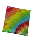 Ellie B's Creations Rainbow Swirl Tie Dye Bandana - Tie Dye Handkerchief - Dyed Bandana - Colorful Bandana -
