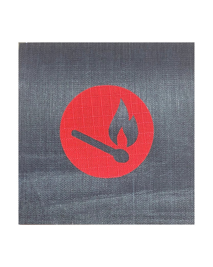 Match Circle Sticker - Fire Supplies Sticker - Survival Supplies Sticker - Backpack Organization - Backpacker Gift - Pouch Labels