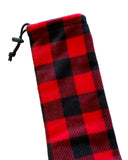 Patterned Fleece Archery Bow Sock - Bow Case - Fleece Bow Protector - Archery Gear