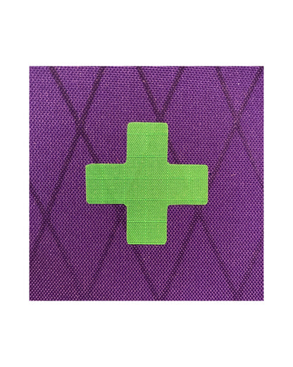 First Aid Kit Sticker - Red Cross Sticker - FAK Pouch Sticker - Backpack Organization - Backpacking Gear - Hiking Gear