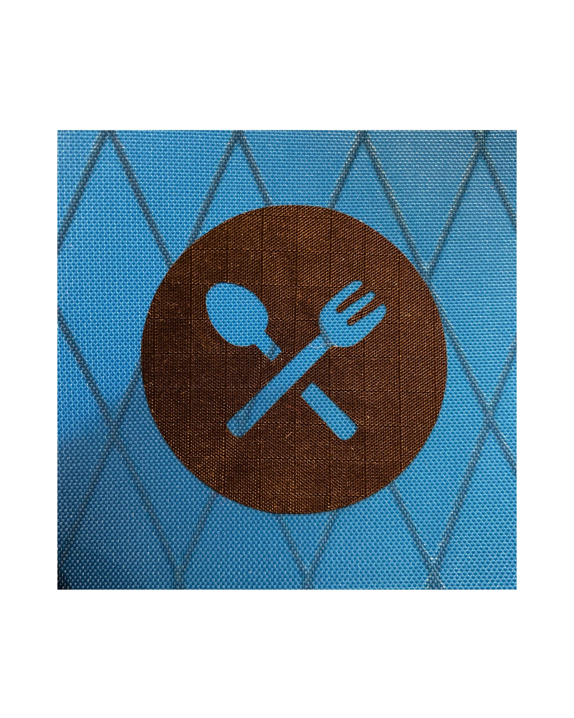 Cutlery Circle Sticker - Cooking Gear Sticker - Food Sticker - Backpack Organization - Backpacker Gift - Pouch Labels