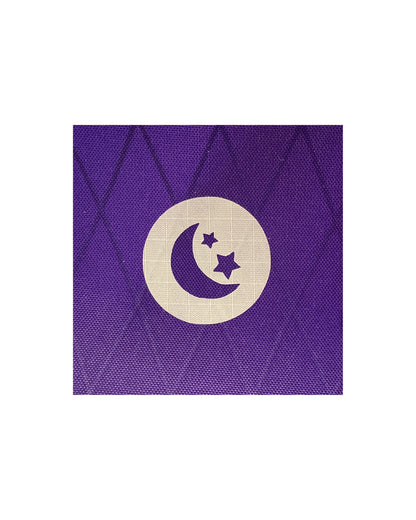 Night Circle Sticker - Nighttime Gear Sticker - Sleeping Gear Sticker - Sleep System Sticker - Backpack Organization - Pouch Labels