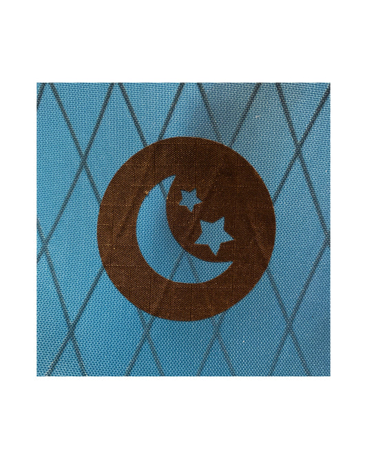 Night Circle Sticker - Nighttime Gear Sticker - Sleeping Gear Sticker - Sleep System Sticker - Backpack Organization - Pouch Labels