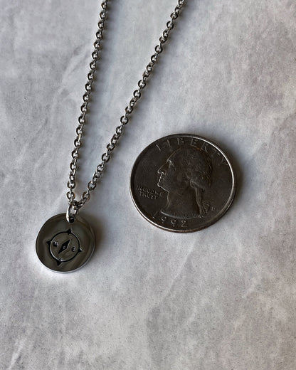 Compass Necklace - Stainless Steel Travel Necklace - Traveler Gift - Minimalist Traveler Necklace - Travel Jewelry - Compass Jewelry