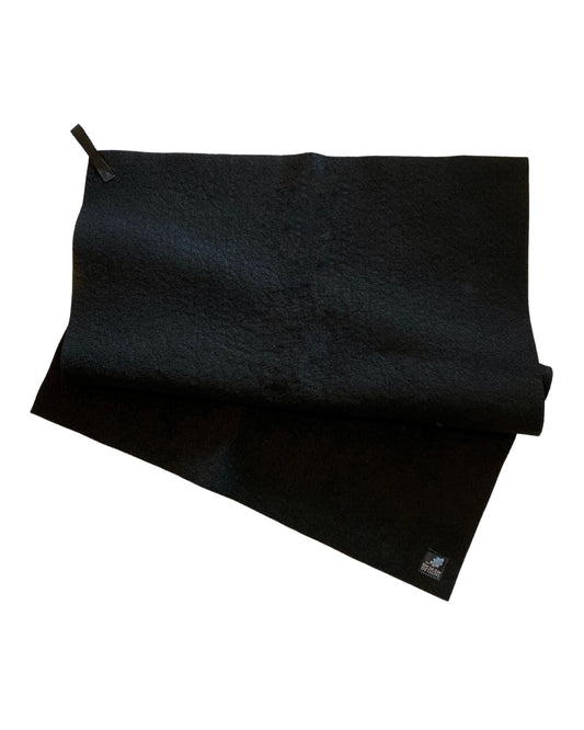 19"x26" Black Trail Towel XL - Jumbo Backpacking Towel - Backpacking Hygiene - Reusable Wipe - Chamois Towel - Travel Towel - Gym Towel