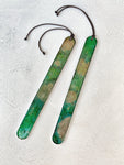 Ellie B's Creations - Metal Sasquatch Bookmark - Handmade Bigfoot Bookmark - Camper Gift - Hiker Gift - Pine Trees Bookmark - Adventure Gift
