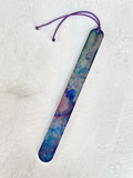 Ellie B's Creations - Metal Galaxy Bookmark - Handmade Outer Space Bookmark - Reader Gift - book Lovers Gift - Planets Bookmark