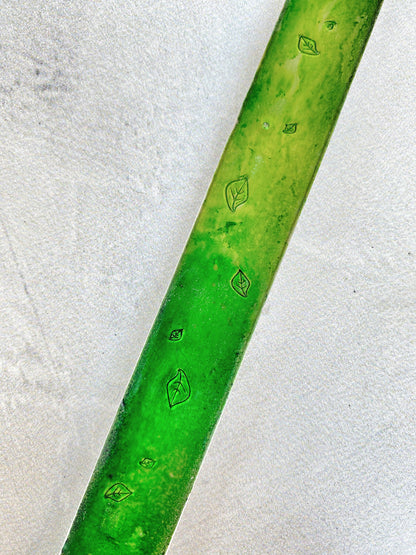 Ellie B's Creations - Green Metal Leaves Bookmark - Handmade Plant Bookmark - Nature Lovers Gift - Leaf Bookmark