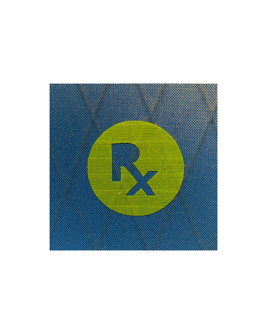 RX Circle Sticker - Medical Sticker - Medicine Kit Sticker - Medical Kit - Prescription Meds Kit - Backpack Organization - Pouch Labels