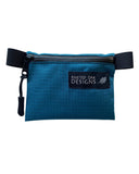 3.5"x4.5" Blue 210D Robic Ripstop Nylon Zipper Pouch - Ultralight Pouch - Nylon Pouch - Ultralight Backpacking Gear - Trail Wallet
